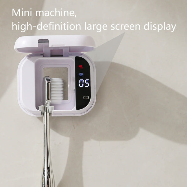 Smart UV Toothbrush Cleaner