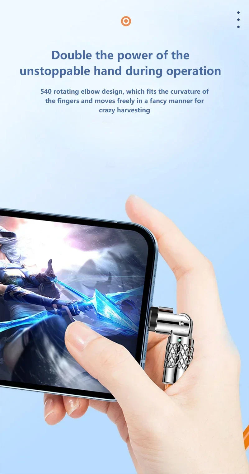 Fast Charge Rotating USB C Cable