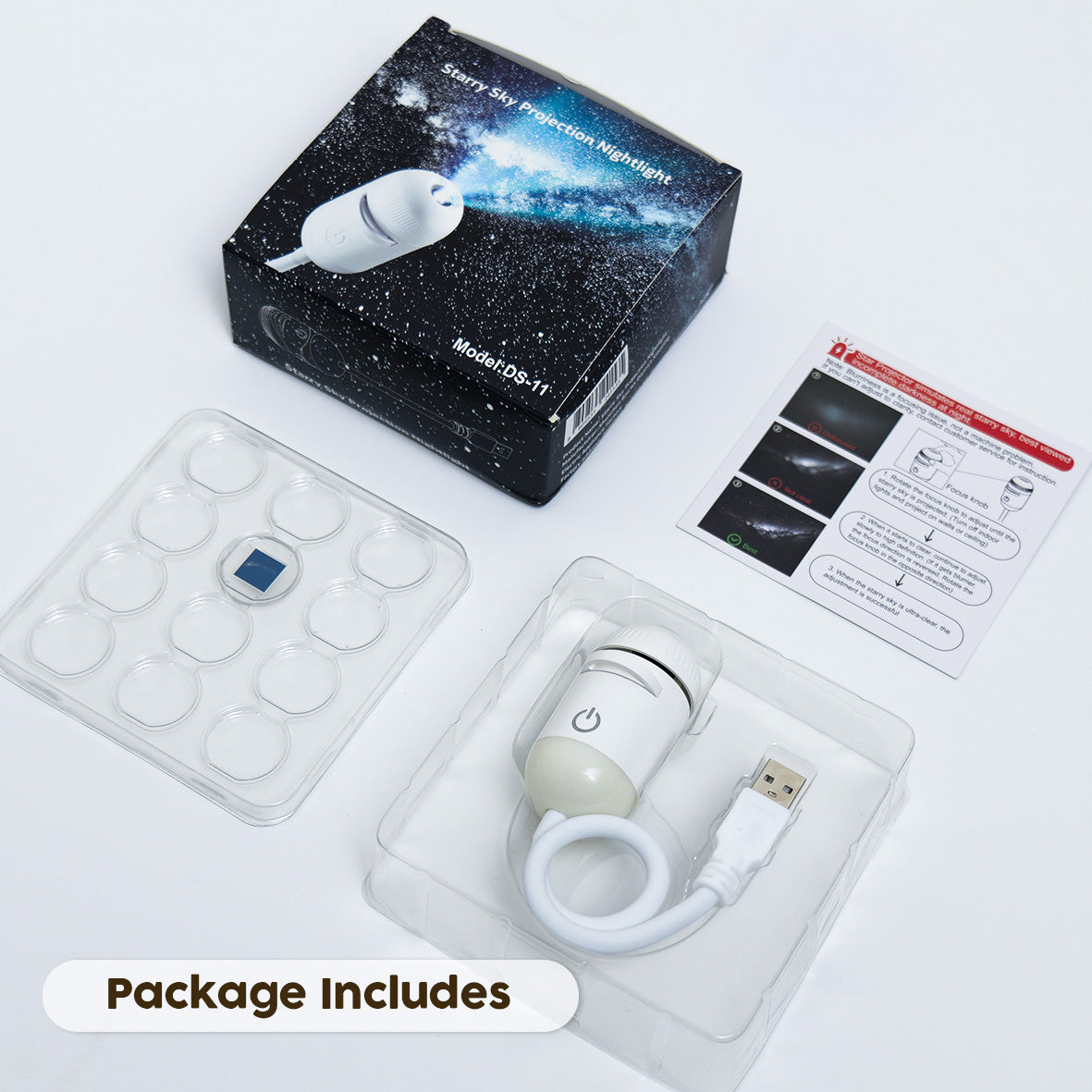Galaxy Glow Night Projector