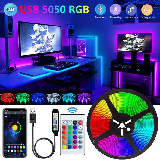 AuraGlow Smart LED Strip Lights